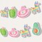 Big Dot of Happiness Fiesta Garland Banner, Mexican Themed Decorations Backdrop, 30 Feet of Cord, 15 Double-Sided Pinatas, Sombreros, Cactus, Avocados